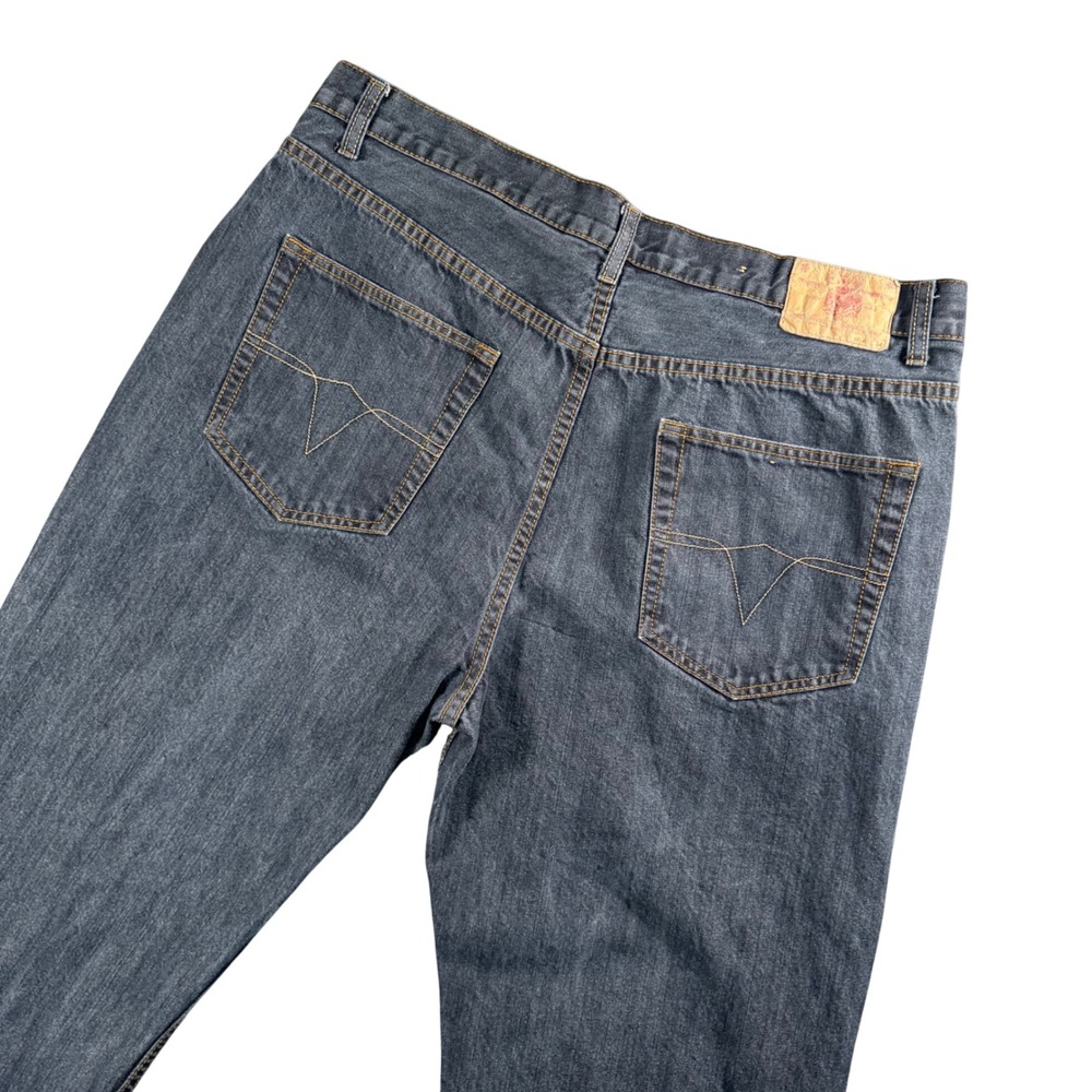 Members‎ Property Men's Normcore Straight Leg Jeans Dark Wash Workwear 40x31